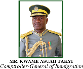 MR. KWAME ASUAH TAKYI - CG IMMIGRATION SERVICE